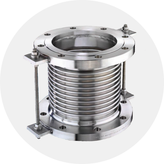 Metal expansion joints and bellows for piping