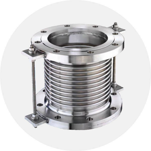 Metal expansion joints and bellows for piping